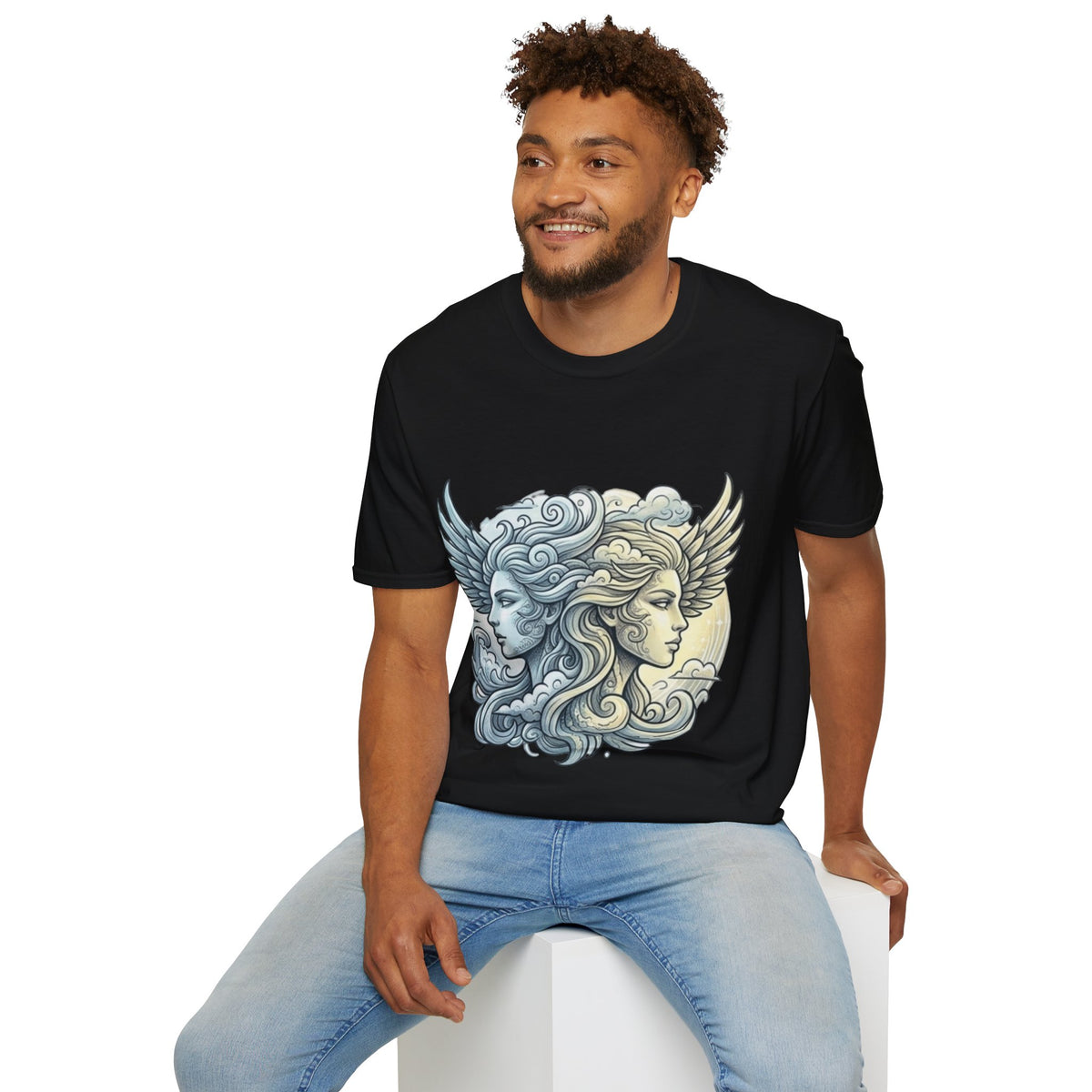 Gemini Zodiac Unisex Softstyle T-Shirt