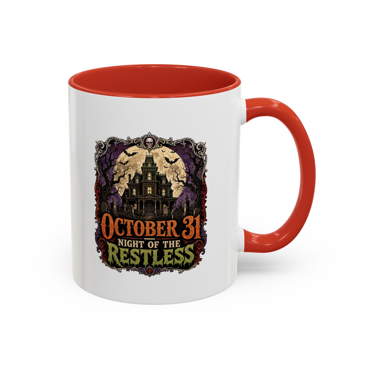 Halloween  October 31 Accent Coffee Mug