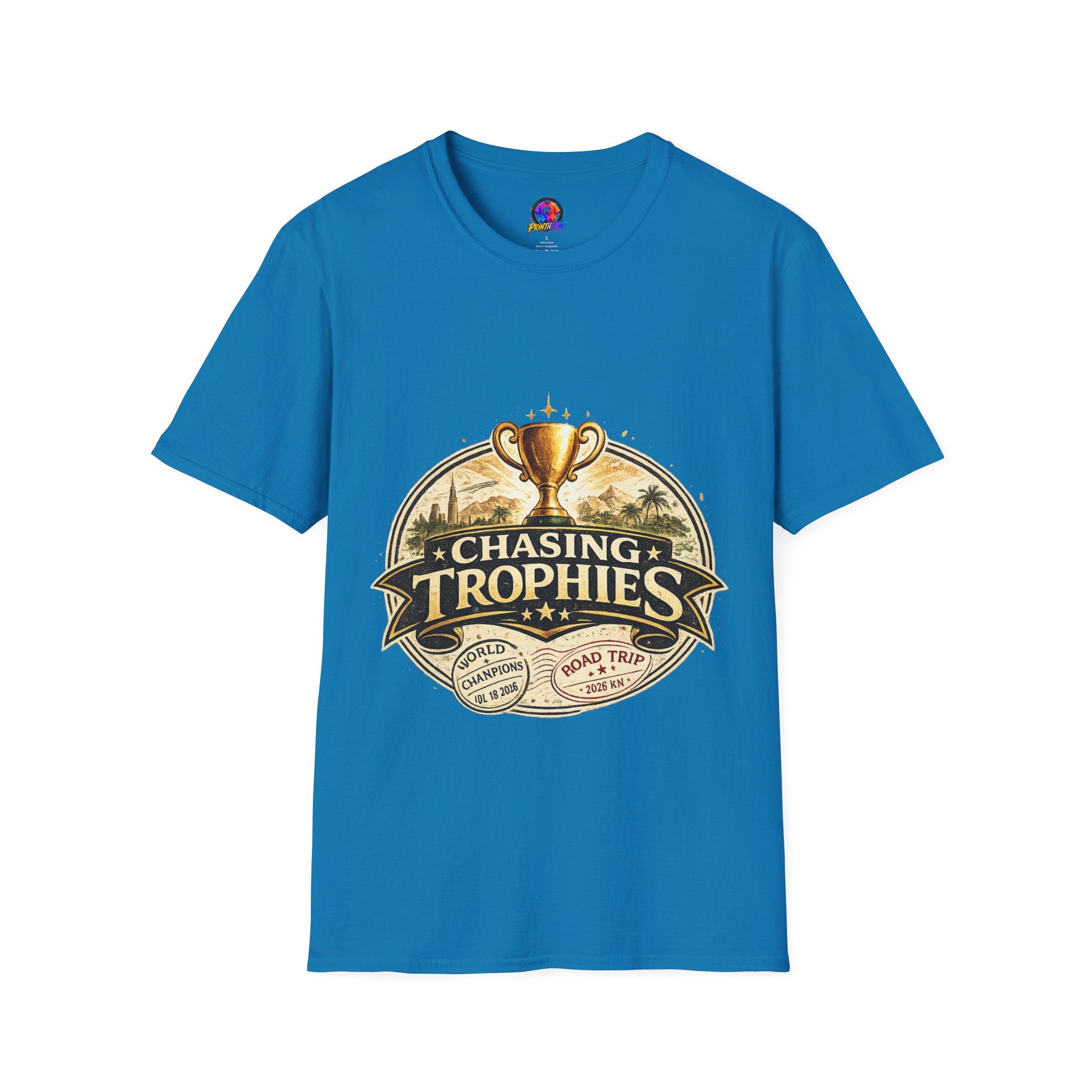 T-Shirt — Chasing Trophies Vintage Trophy Graphic Tee