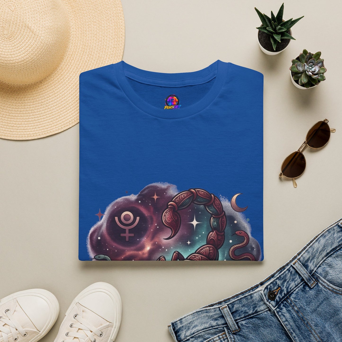 Scorpio Constellation T-Shirt — Cosmic Scorpion Zodiac Tee