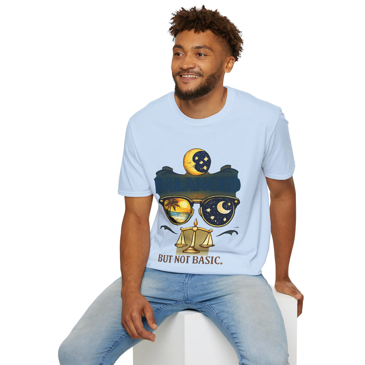 Zodiac Libra Unisex Softstyle T-Shirt