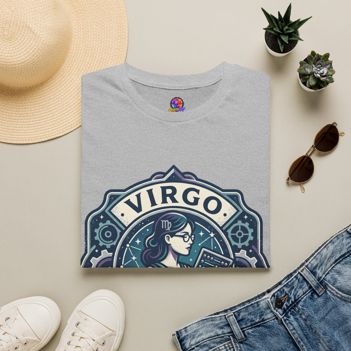 Virgo 'Professional Problem Solver' T-Shirt — Zodiac Astrology Tee for Women