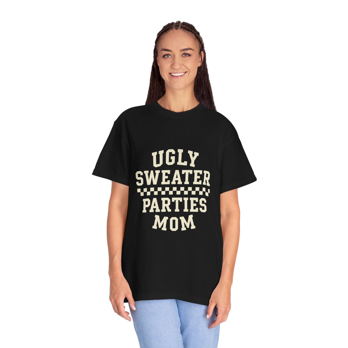 Ugly Sweater Parties Mom T-Shirt - Trending Now - October 2026