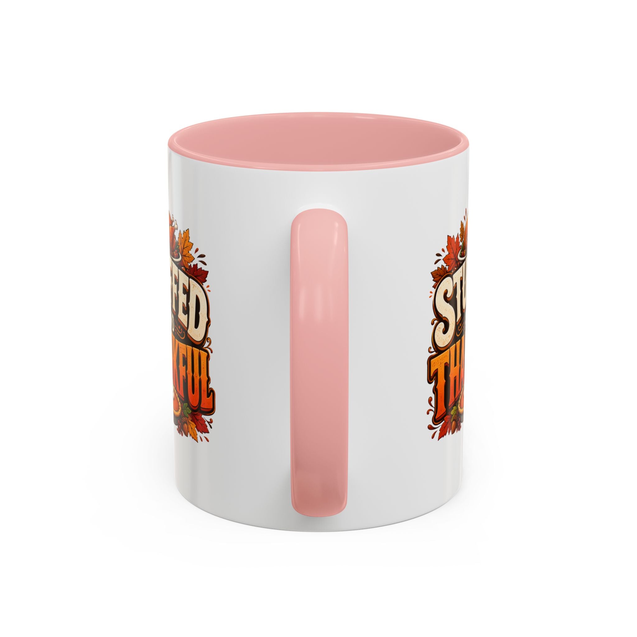 Thanksgiving Mug Stuffed and Thankful Thanksgiving Coffee Mug