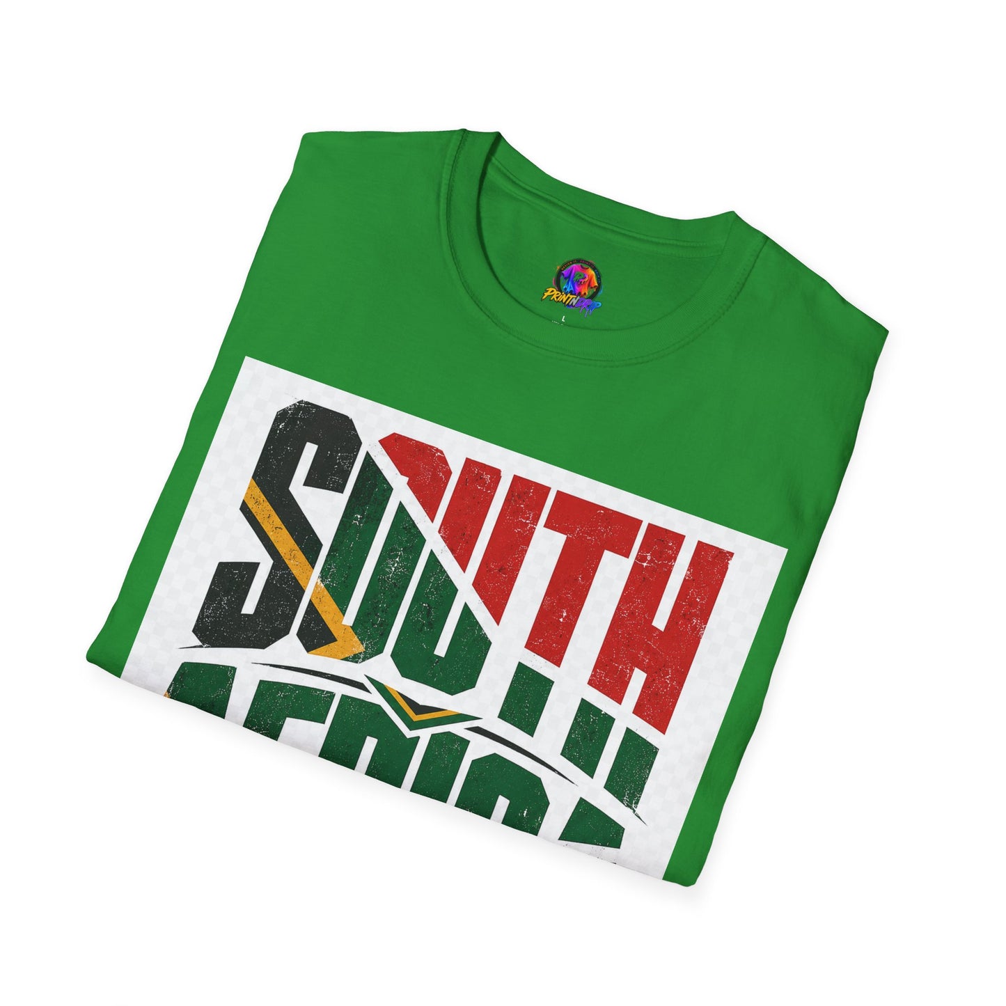 South Africa Soccer T-Shirt — Vintage Flag Football Fan Tee