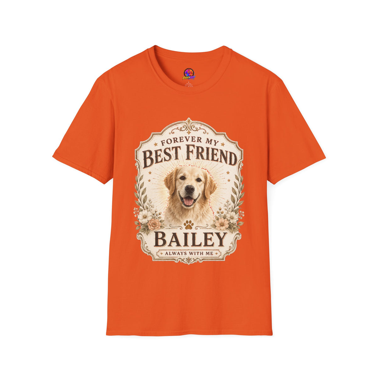 Forever My Best Friend Dog T-Shirt — Personalized Pet Tribute Tee