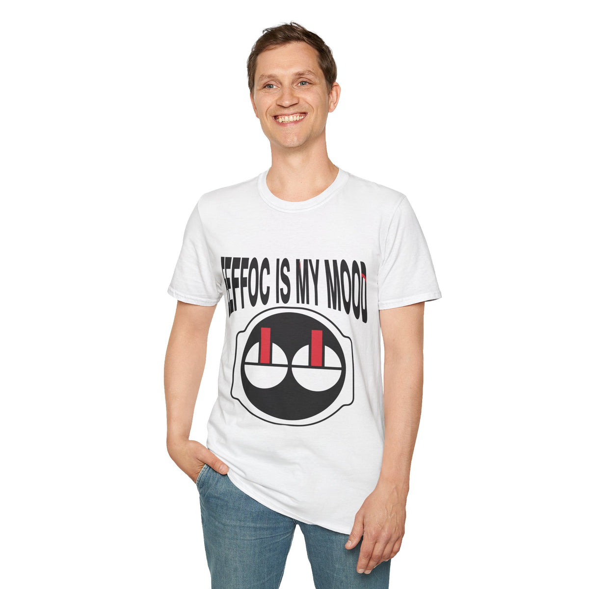 T-Shirt — “EFFOC Is My Mood” Graphic Tee (Emo/Edgy Smiley Design) - Trending Now - August 2026