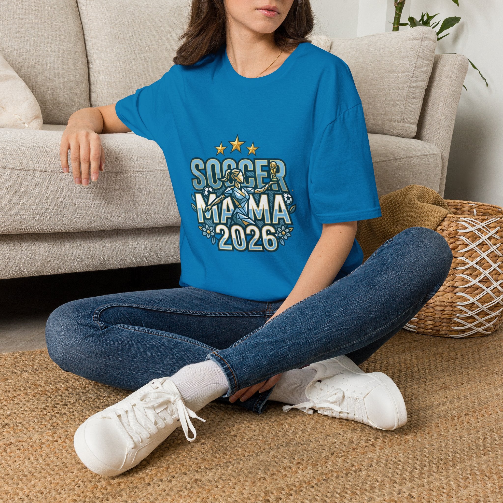 Soccer Mama 2026 T-Shirt — Women's Supporter Mom Tee