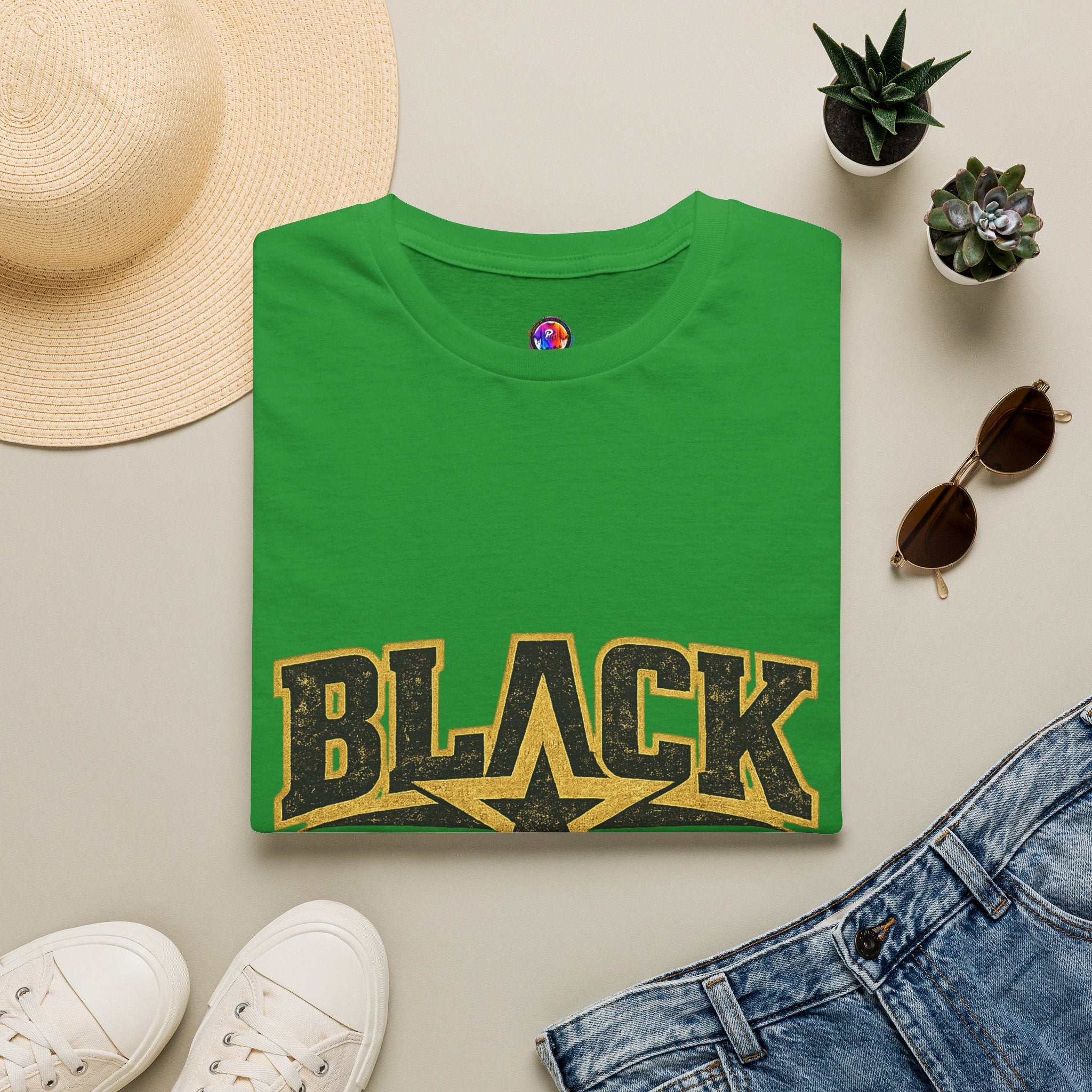 Ghana Black Stars T-Shirt — Bold Vintage Star Logo Tee