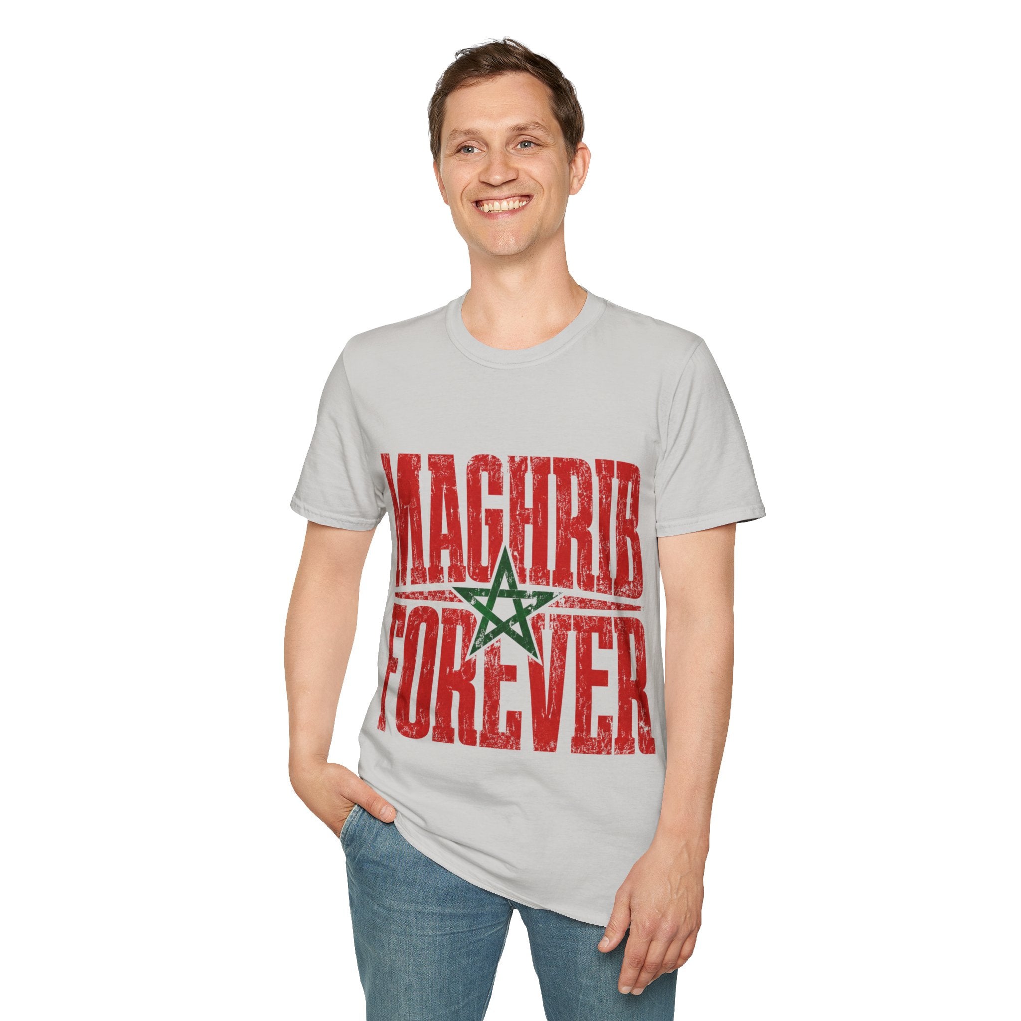 Morocco T-Shirt — Maghrib Forever Moroccan Flag Graphic Tee