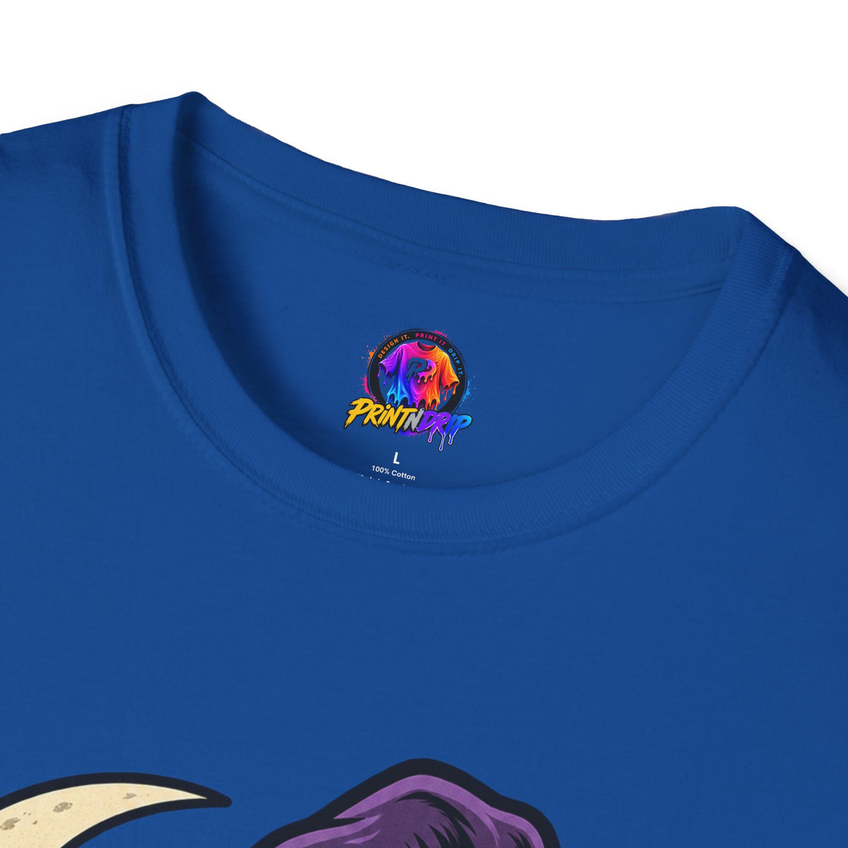 Midnight Mischief Halloween T-Shirt — Witch Hat & Bats Graphic