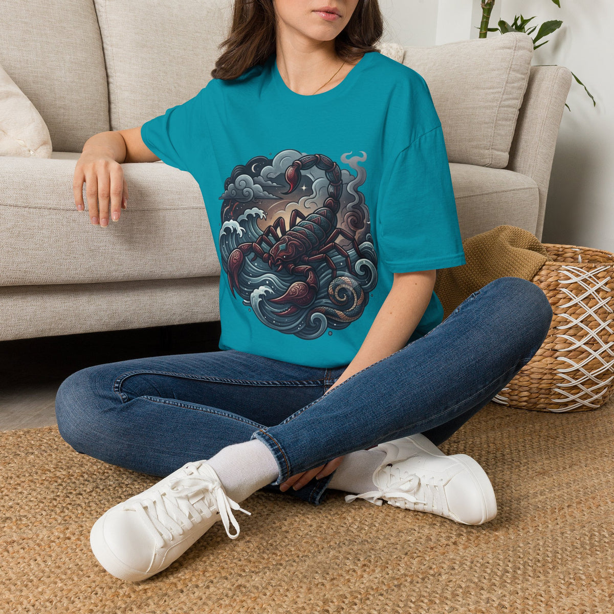 Scorpion Wave Unisex Softstyle T-Shirt