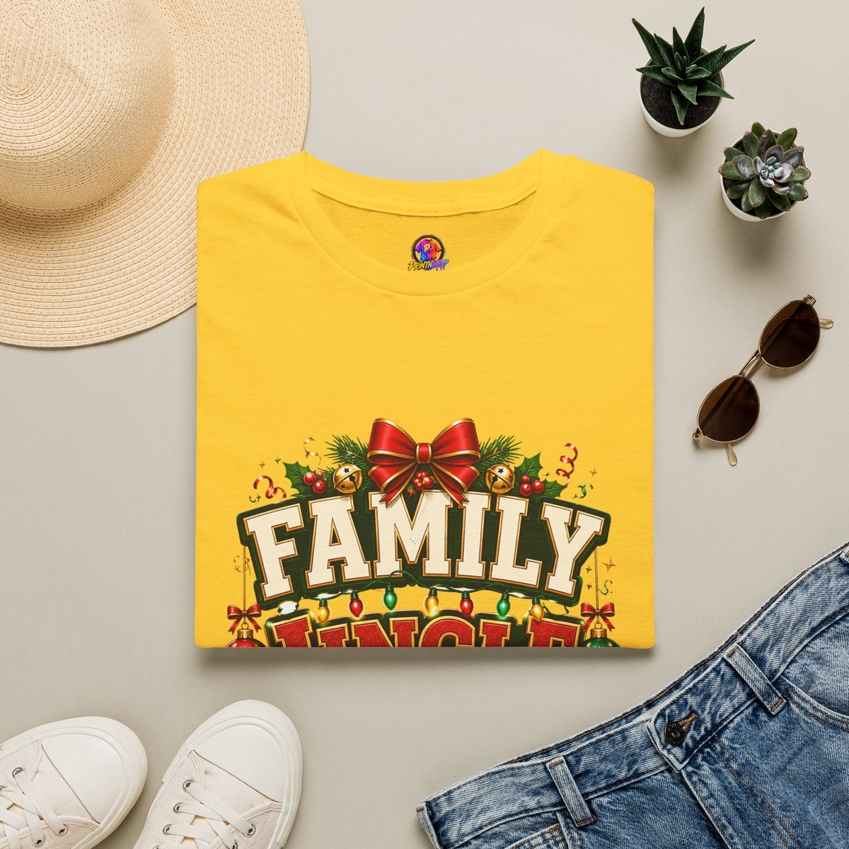 Family Jingle Squad Christmas T-Shirt — Festive Holiday Tee
