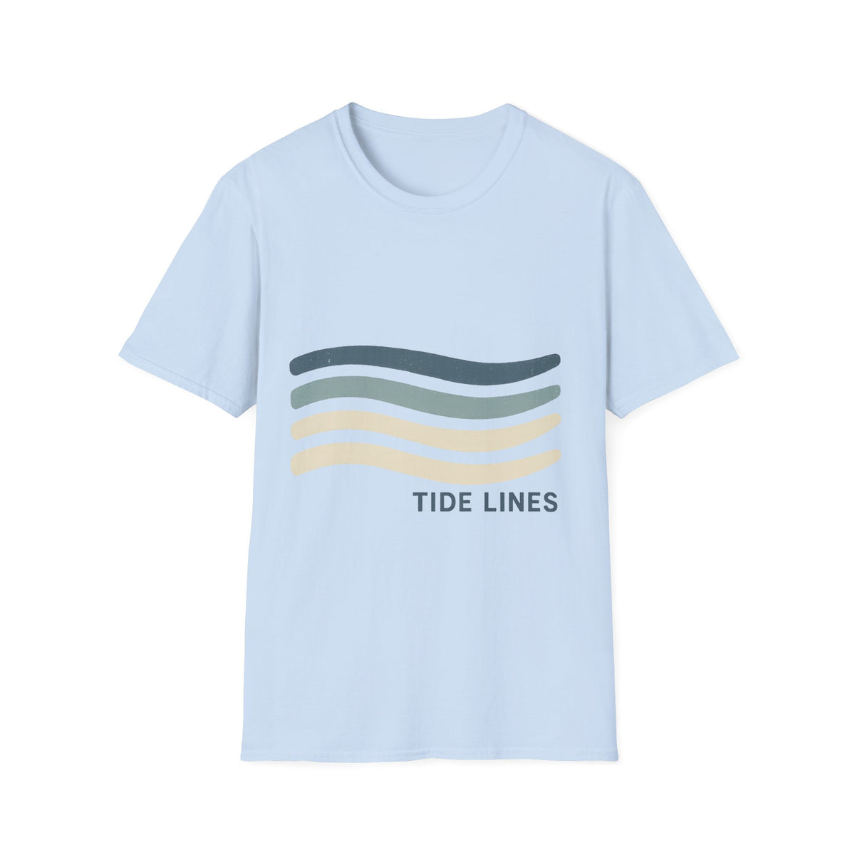 Retro Ocean Wave Aesthetic Graphic Tee - Trending Now - September 2026