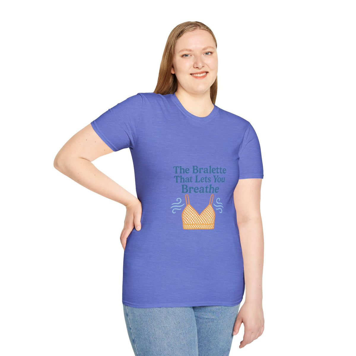 T-Shirt — "The Bralette That Lets You Breathe" Graphic Tee - Trending Now - October 2026