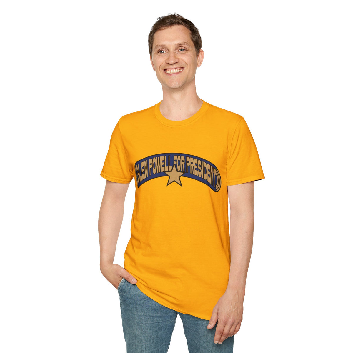 Graphic T-Shirt — Retro Banner "Free To Be Yourself" Design - Trending Now - August 2026