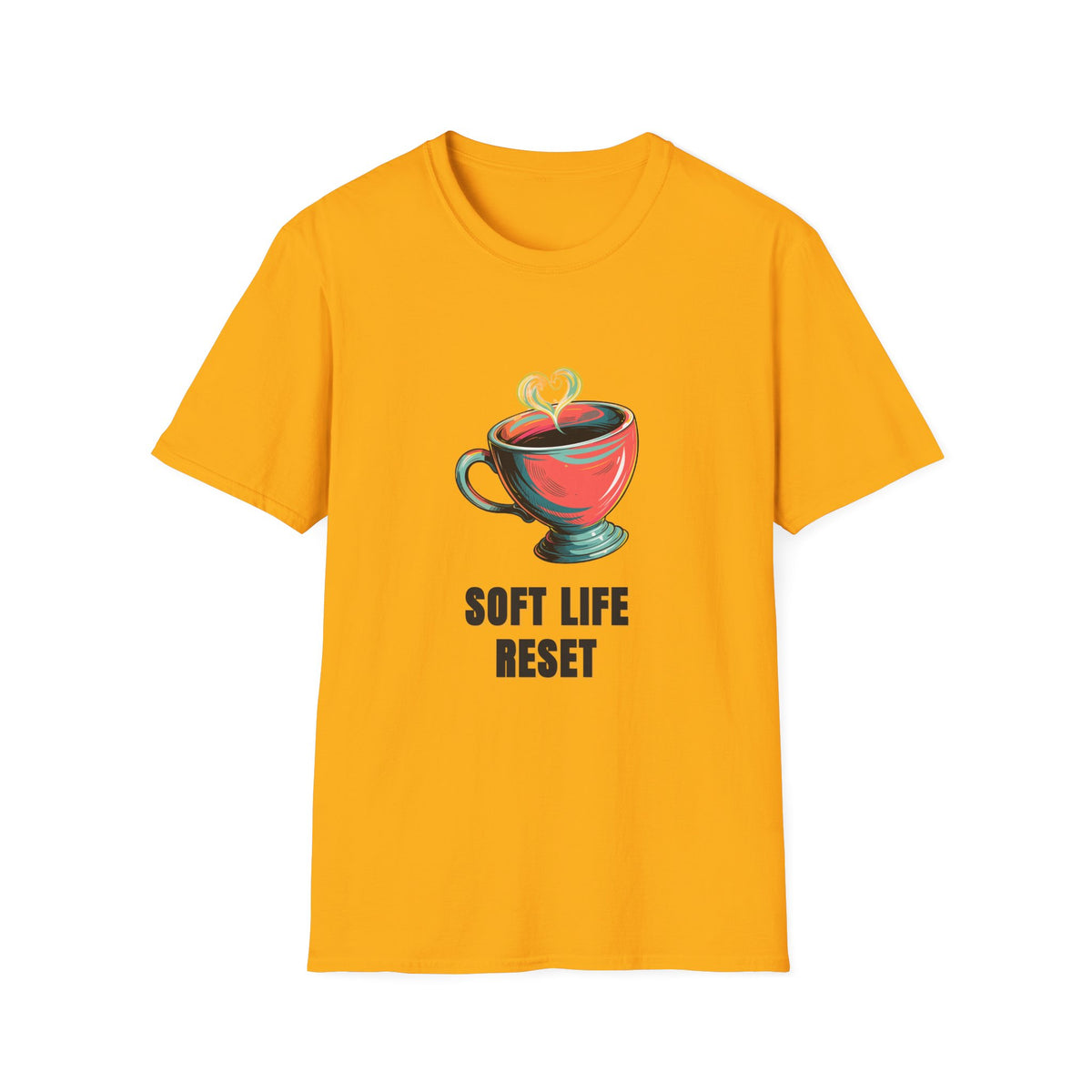 Soft Life Reset T‑Shirt — Coffee Cup Graphic Tee - Trending Now - August 2026