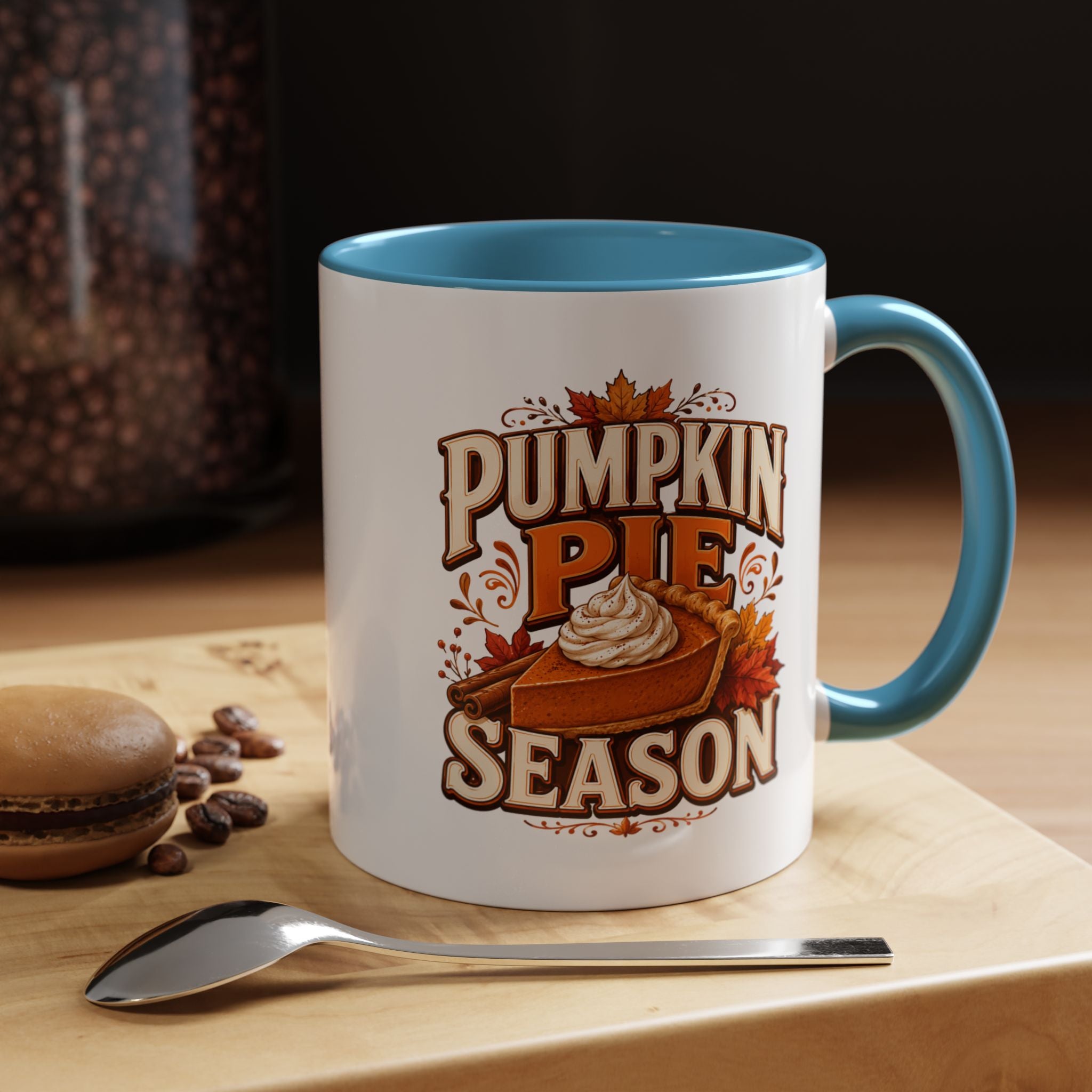 Thanksgiving Mug Pumpkin Pie Season Coffee Mug — Fall Thanksgiving Accent