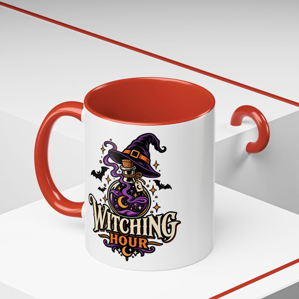Witching Hour Coffee Mug — Halloween Witch Potion Accent Mug (11/15oz)