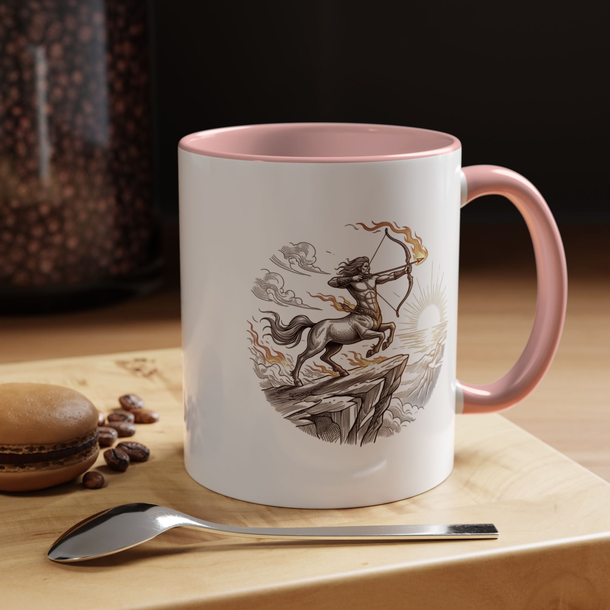 Centaur Archer Coffee Mug — Mythic Sagittarius Design Accent Mug