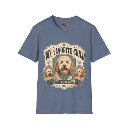 T-Shirt — "My Favorite Child" Dog Mom Club Graphic Tee