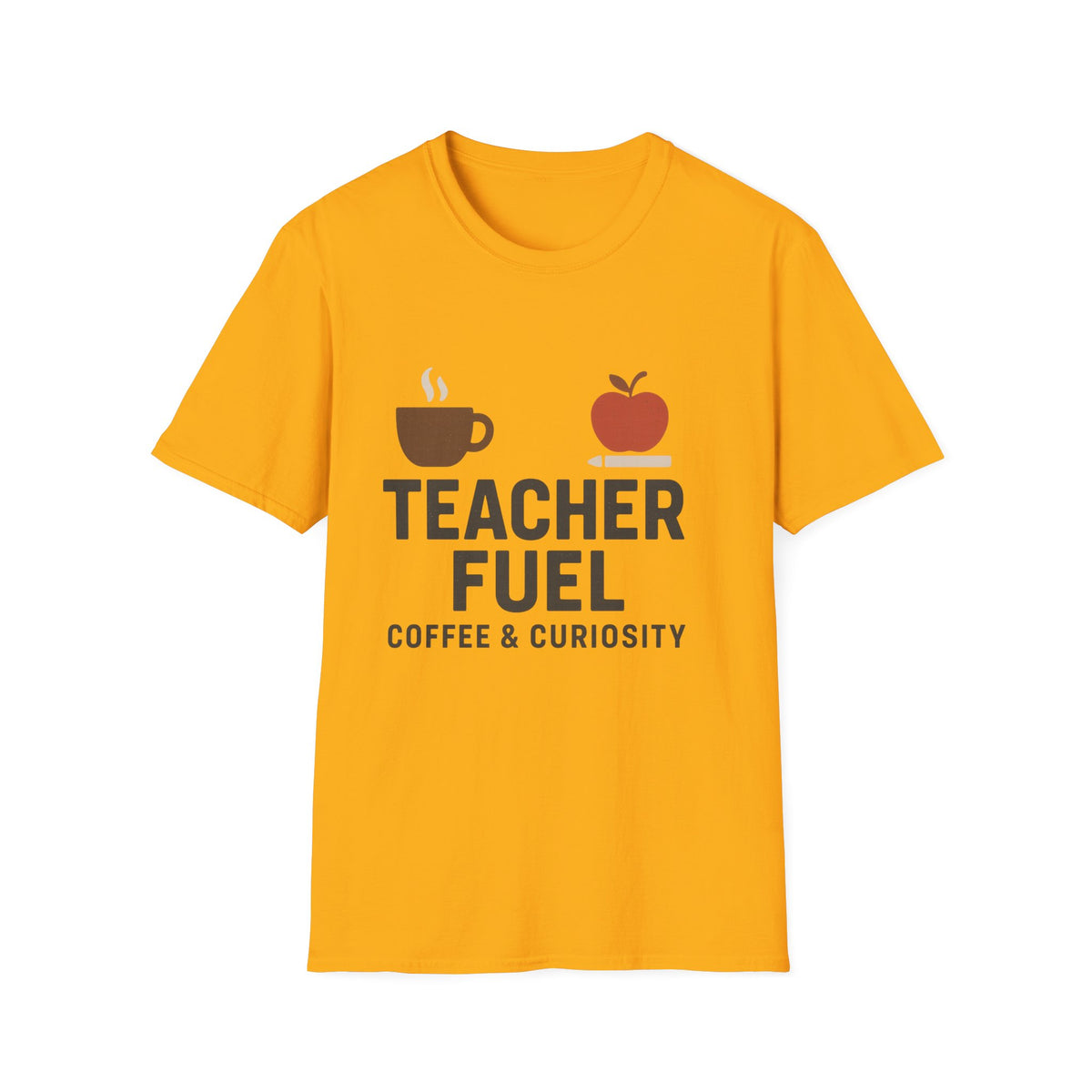 Teacher Fuel T‑Shirt — Coffee & Apple Graphic Tee for Teachers - Trending Now - August 2026