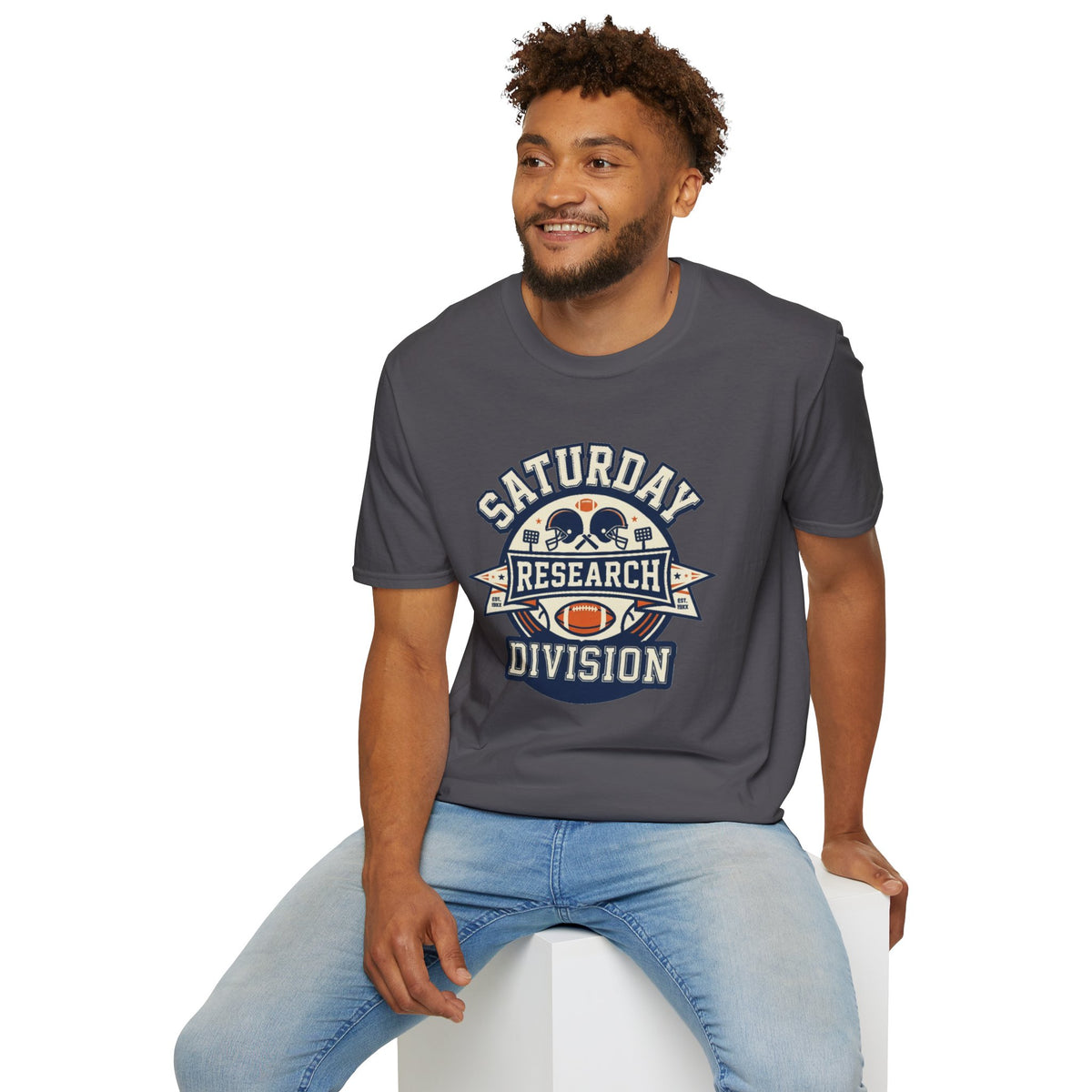 Saturday Research Division T-Shirt – Vintage Weekend Skull Tee - Trending Now - August 2026