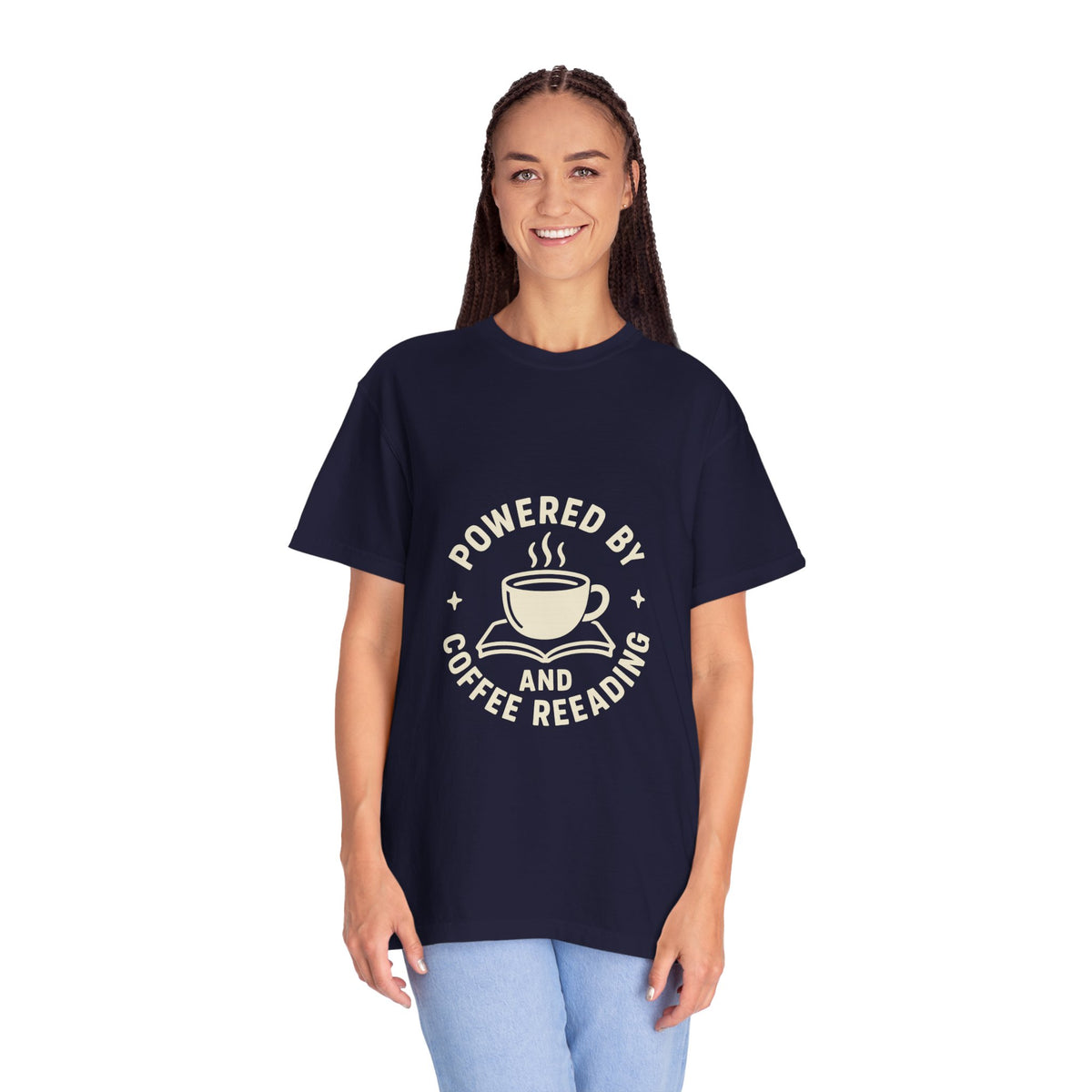 Coffee & Reading T-Shirt — "Powered by Coffee and Reading" Graphic Tee - Trending Now - October 2026