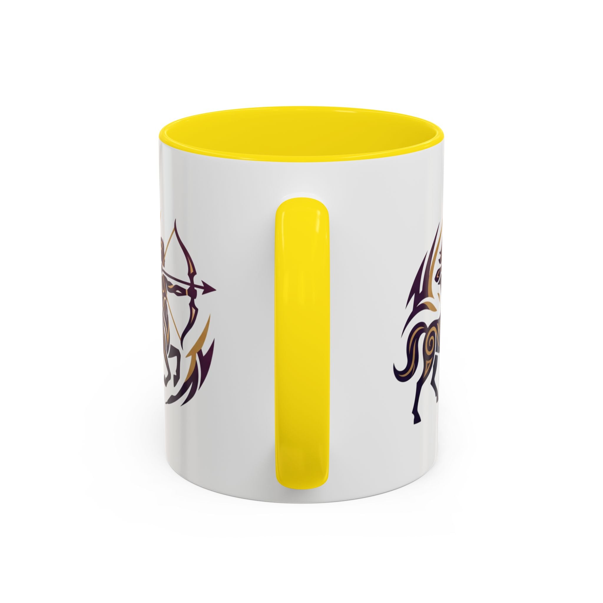 Sagittarius Zodiac Coffee Mug — Archer Centaur Astrology Accent Mug