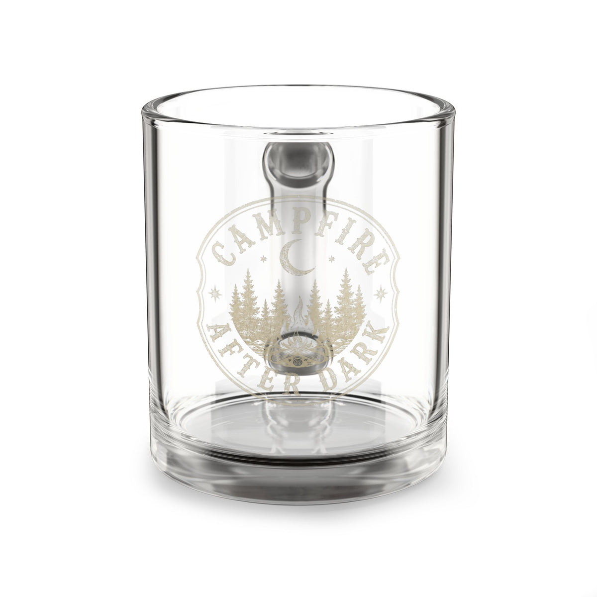 Glass Mug, 10oz Milo Bailey Dog Dad Mom Glass Mug, 10oz