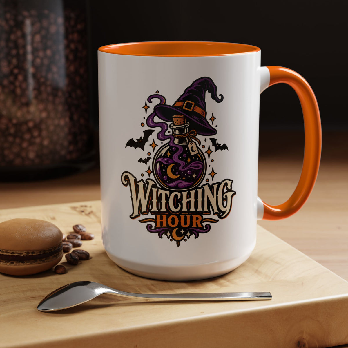 Witching Hour Coffee Mug — Halloween Witch Potion Accent Mug (11/15oz)