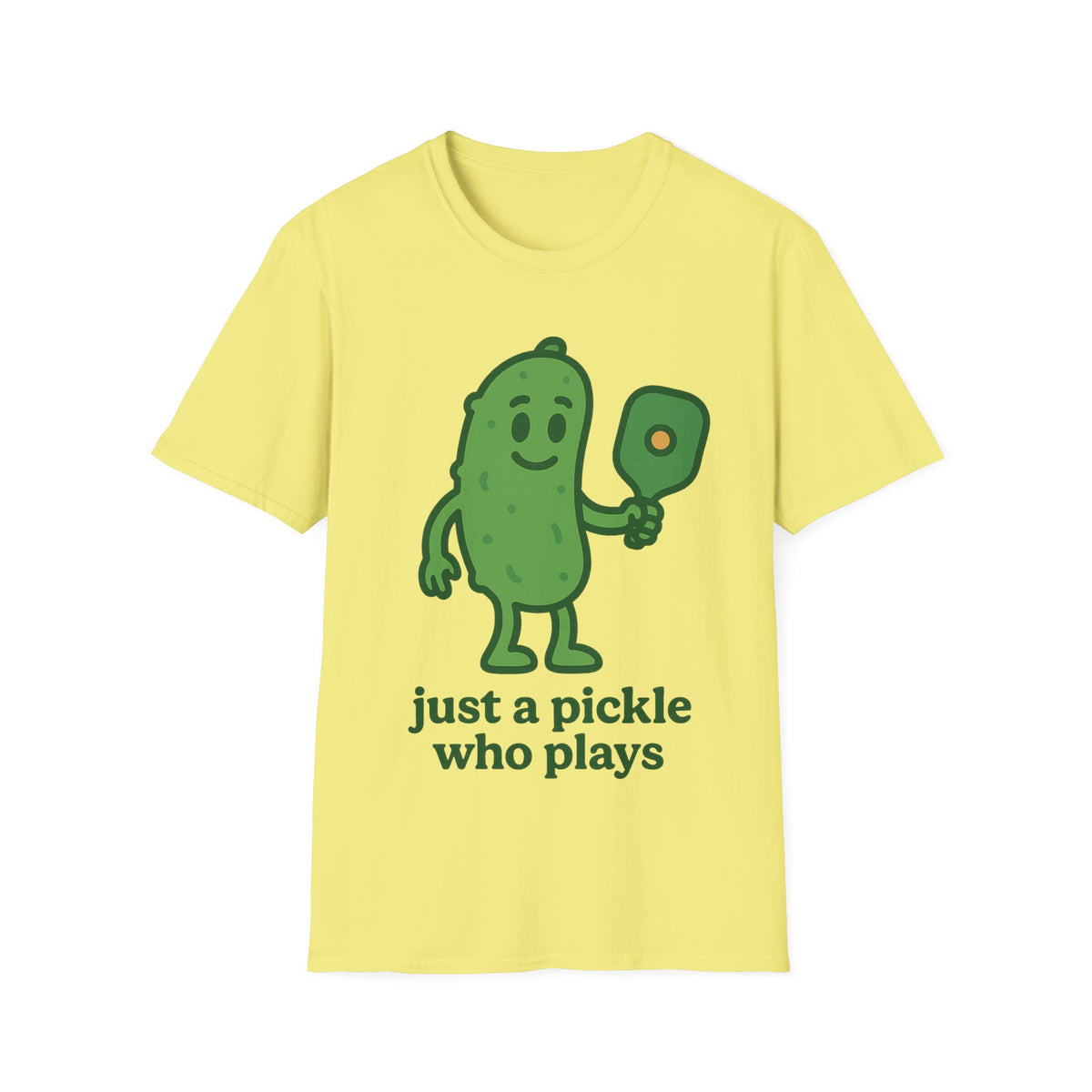 Pickle Shirt — "Just a Pickle Who Plays" Cute Pickle Gamer Tee - Trending Now - September 2026