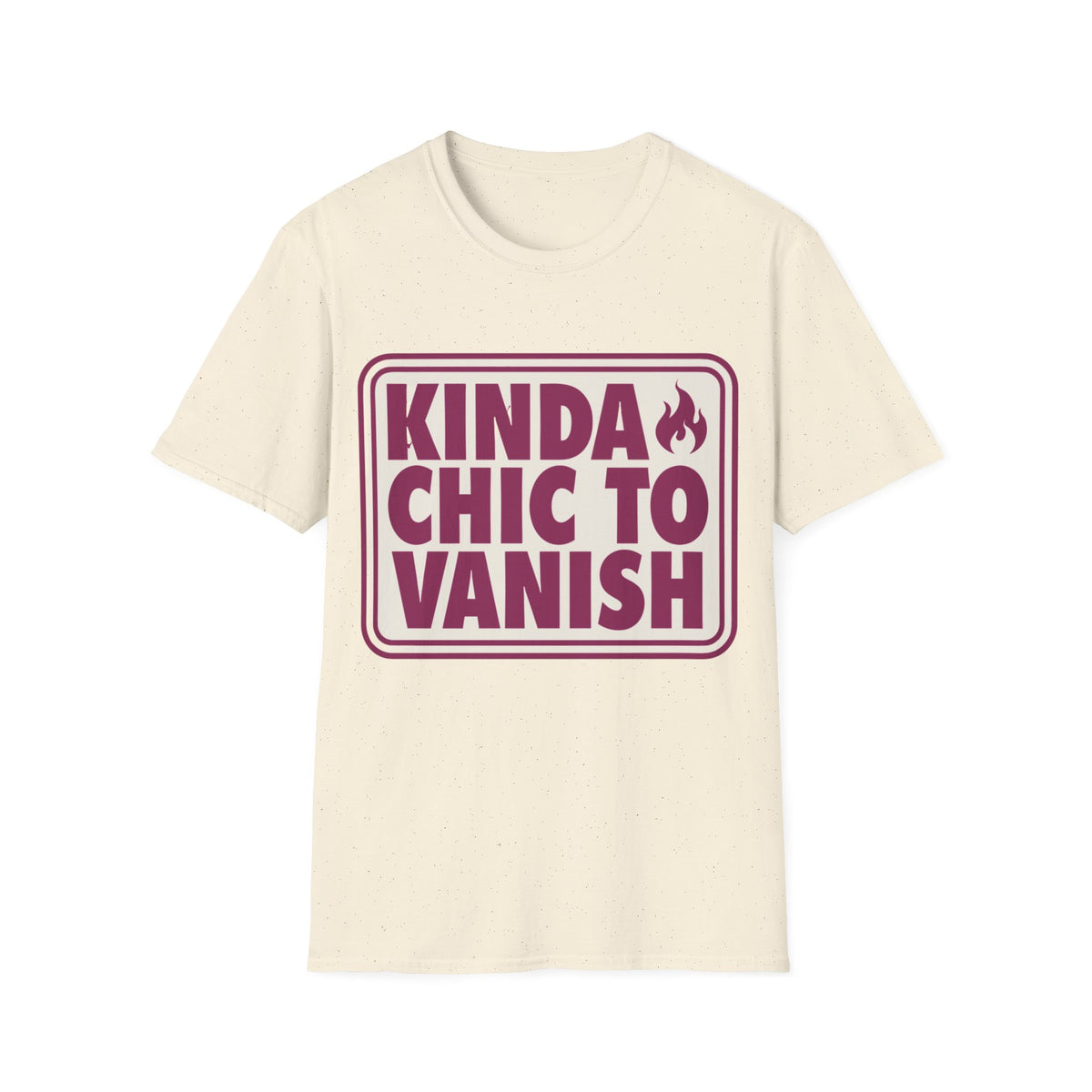 Kinda Chic to Vanish Graphic T-Shirt - Trending Now - August 2026