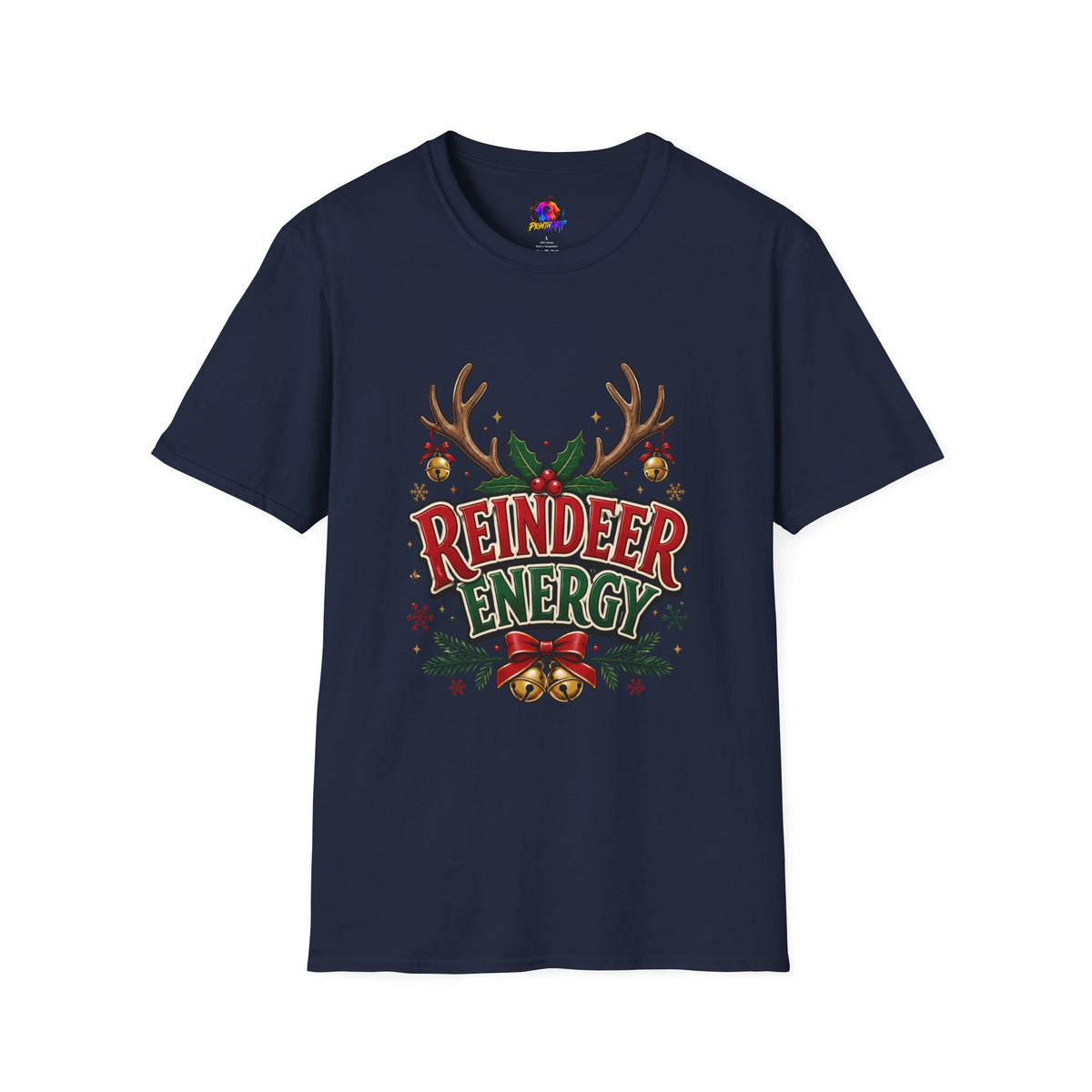 Reindeer Energy Christmas T-Shirt