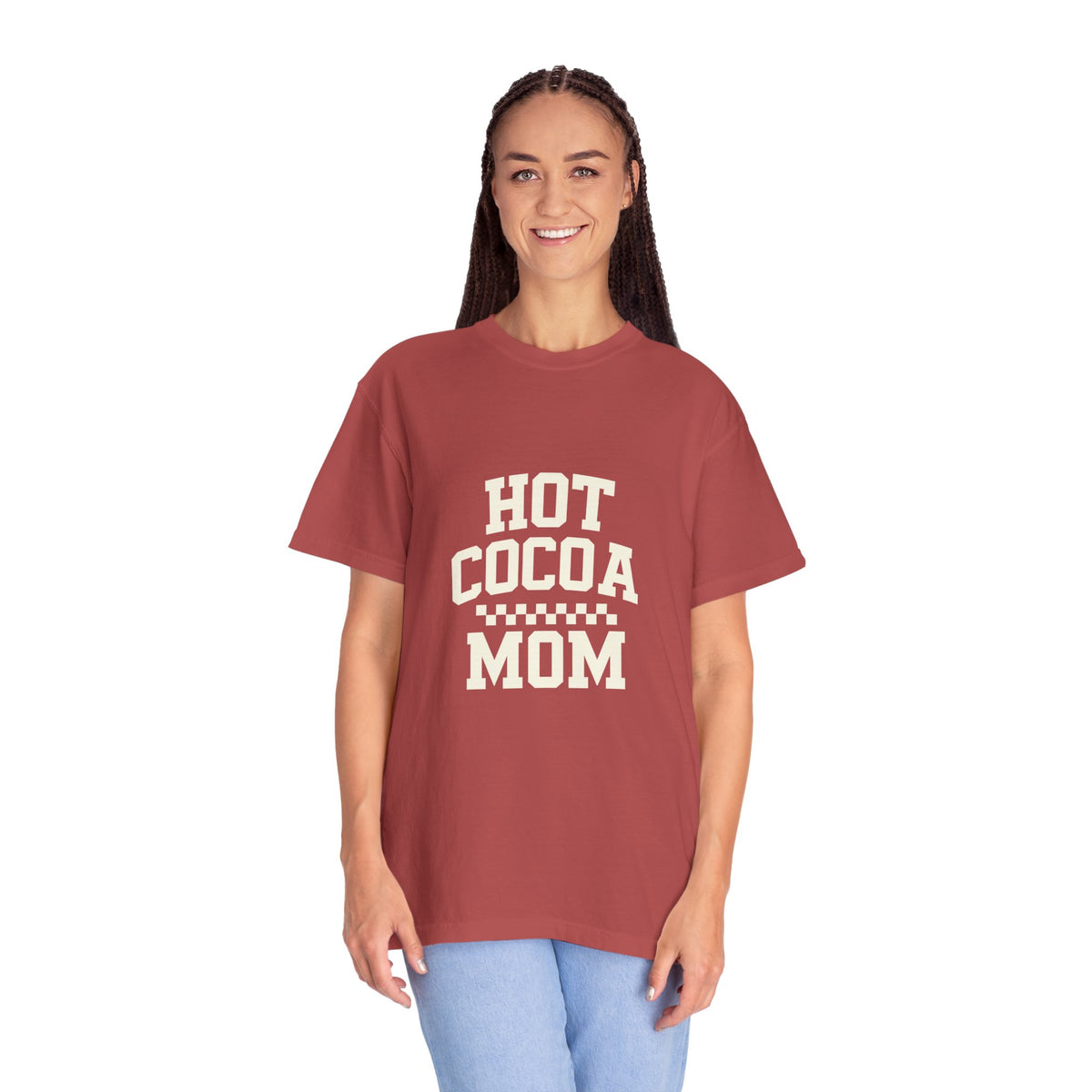 Hot Cocoa Mom T-Shirt — Cozy Holiday Mom Gift - Trending Now - October 2026