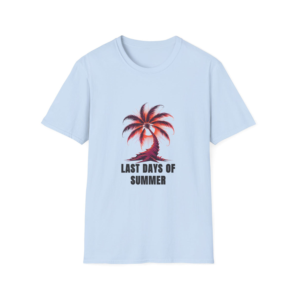 Last Days of Summer T-Shirt — Tropical Palm Beach Tee - Trending Now - August 2026