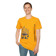 Burger Mascot T‑Shirt — ‘Big Burger’ Flame Character Graphic Tee - Trending Now - September 2026