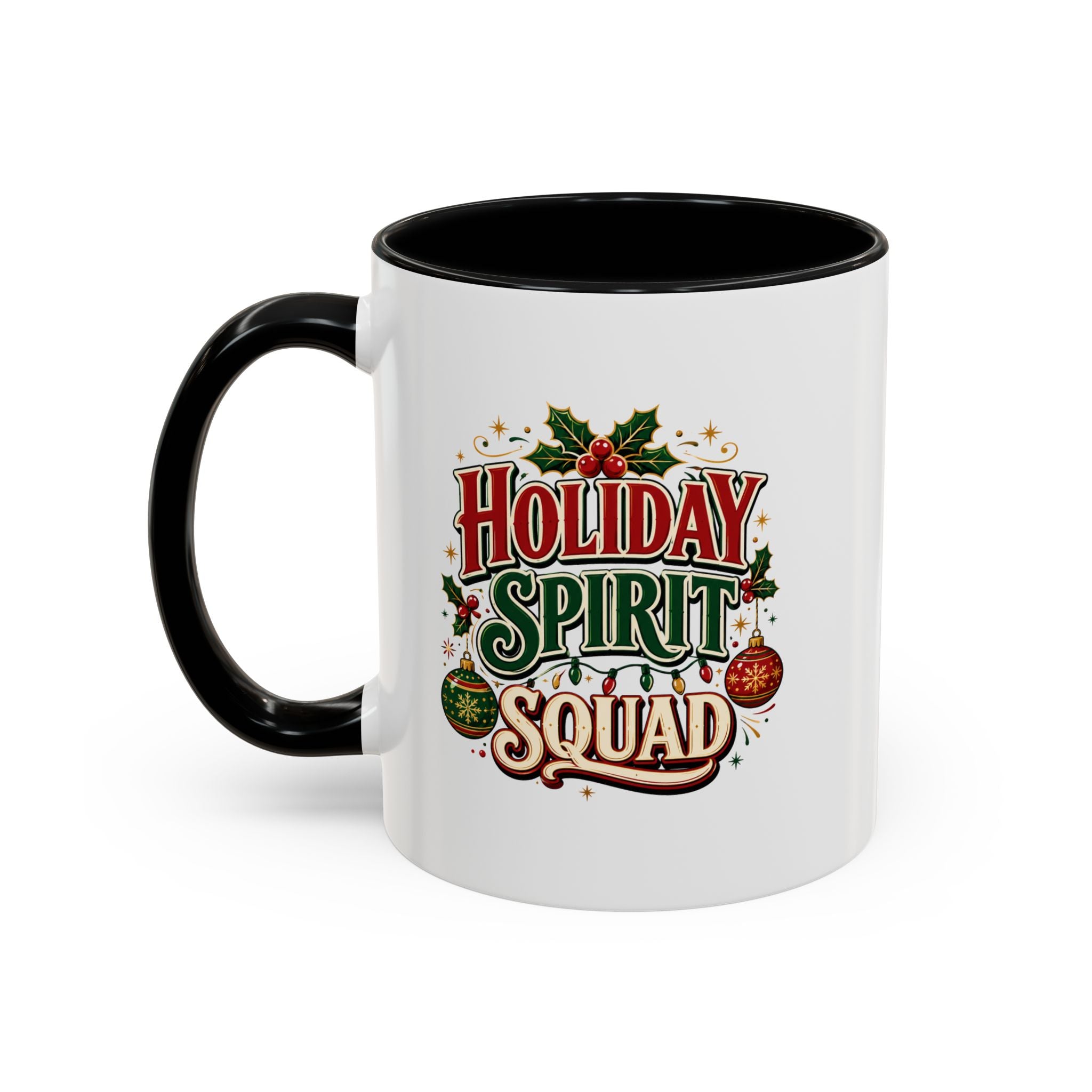 Accent Coffee Mug Holiday Spirit Squad