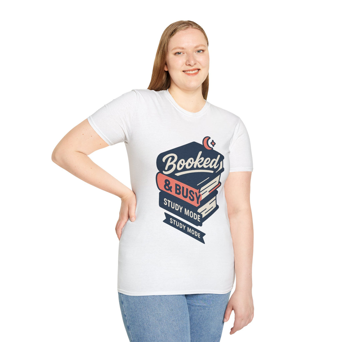 Booked & Busy T‑Shirt – Librarian/Book Lover Reading Gift - Trending Now - August 2026