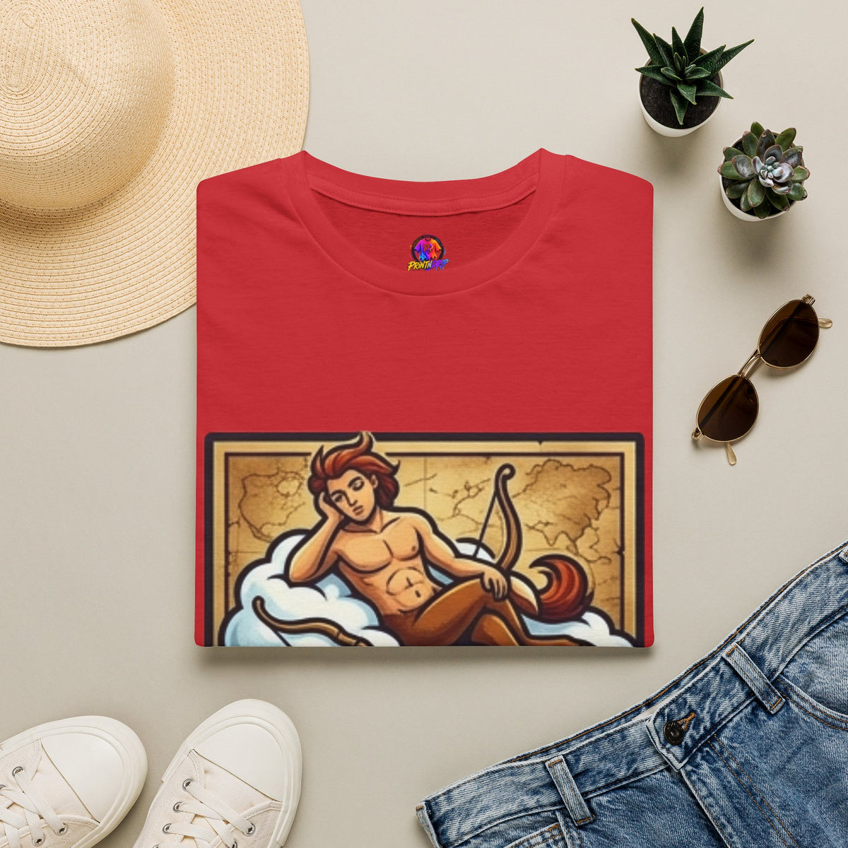 Sagittarius Zodiac T‑Shirt — Fiercely Independent, Easily Bored Astrology Tee