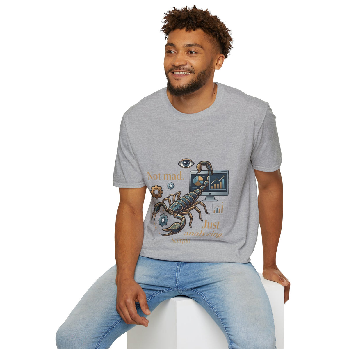 Scorpio Zodiac Unisex Softstyle T-Shirt