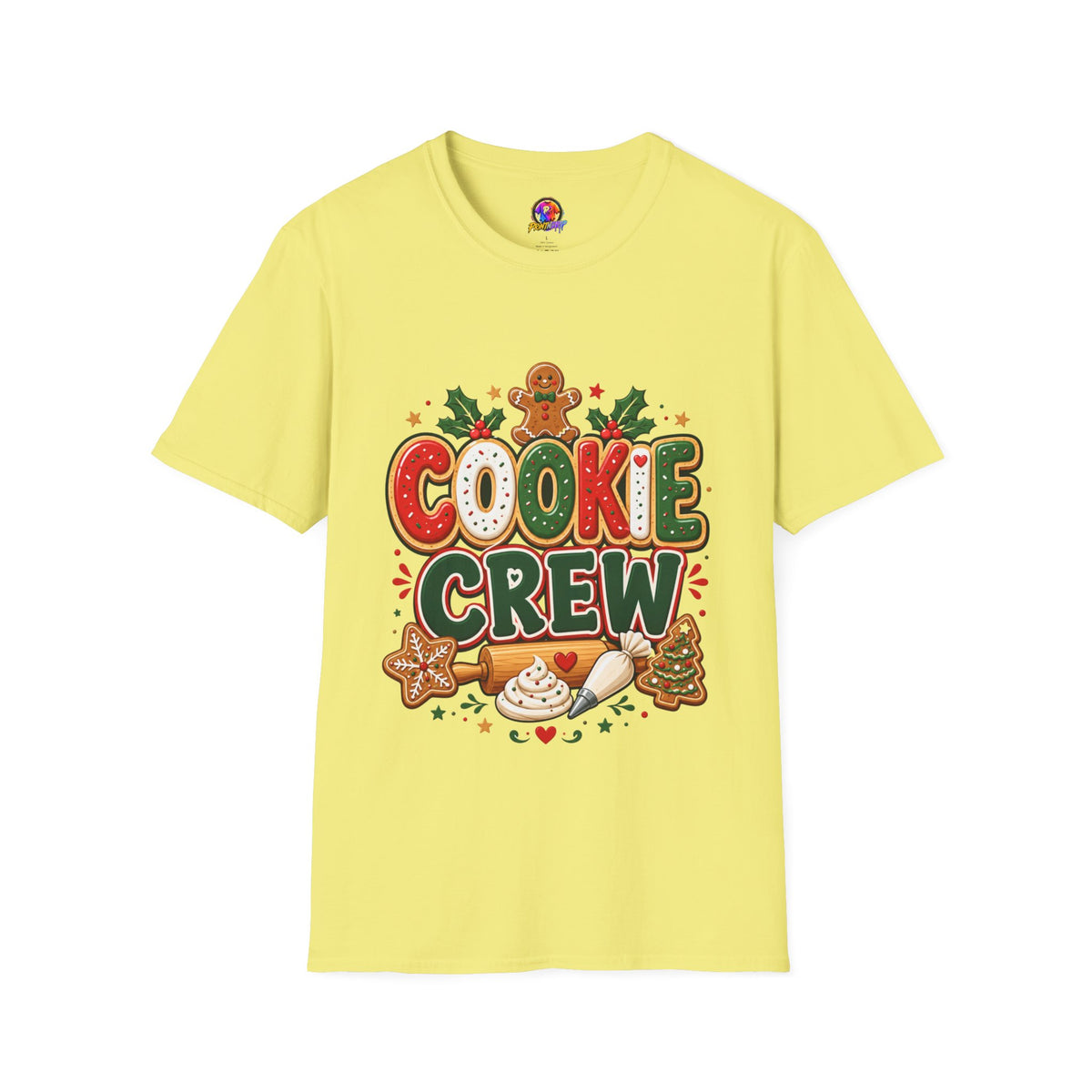 Cookie Crew T-Shirt — Christmas Gingerbread Holiday Tee