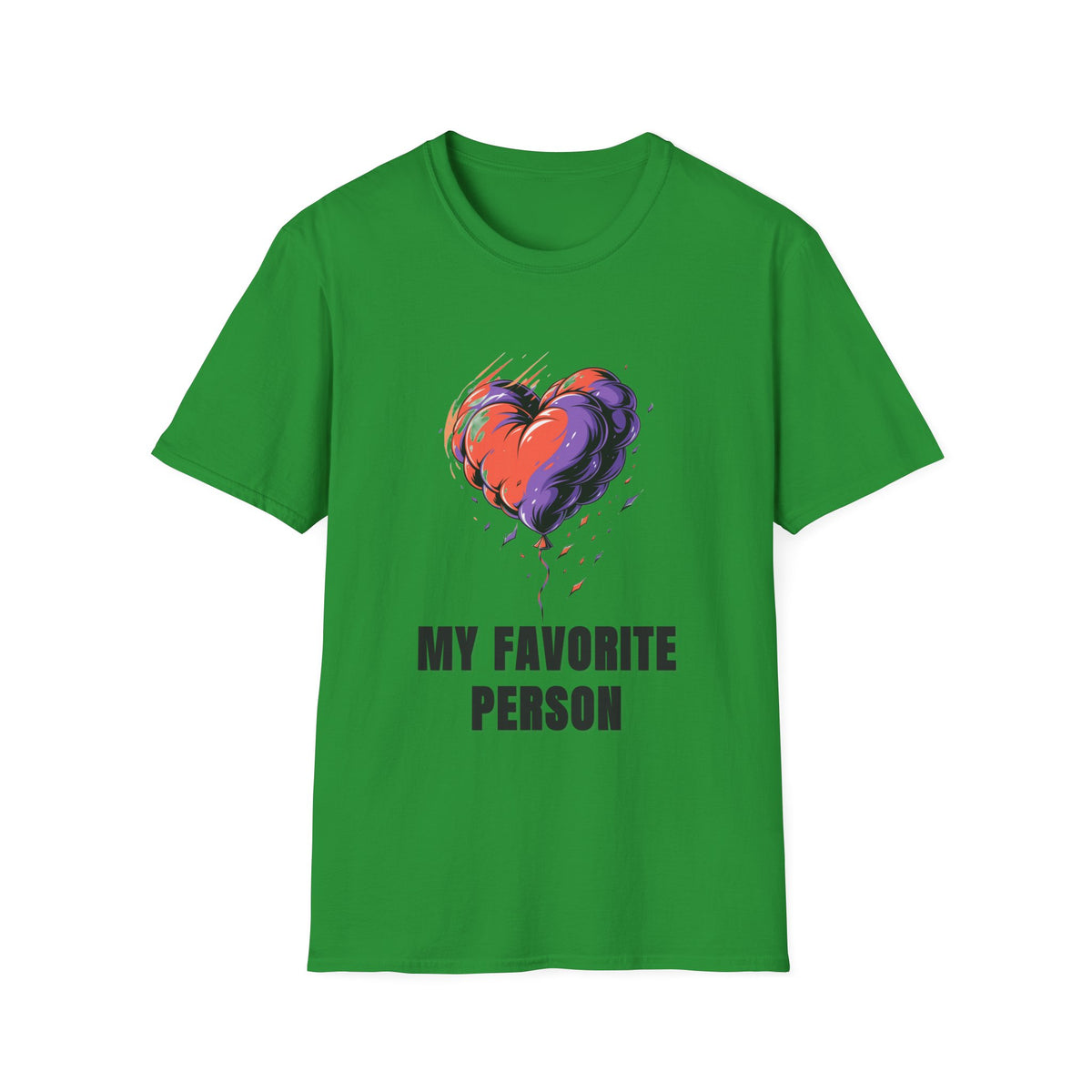Heart Graphic T-Shirt — "My Favorite Person" Casual Tee - Trending Now - August 2026