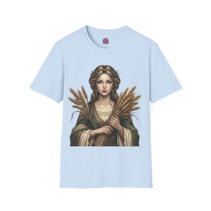 Goddess of Harvest T‑Shirt — Wheat Maiden Graphic Tee