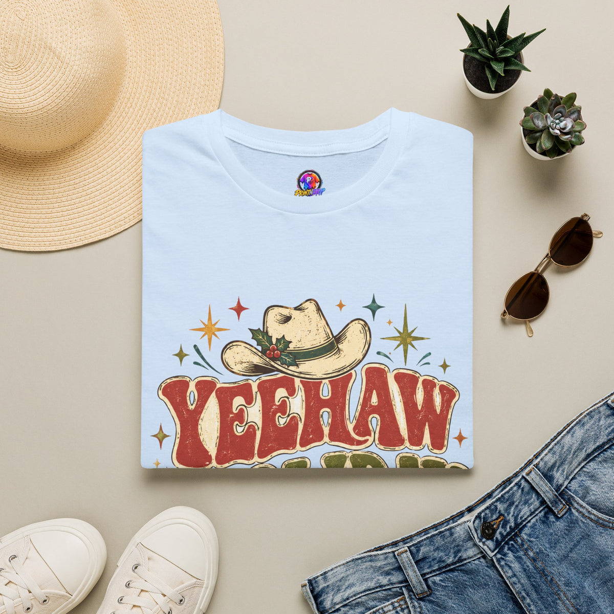 Yeehaw Holiday Mood T-Shirt