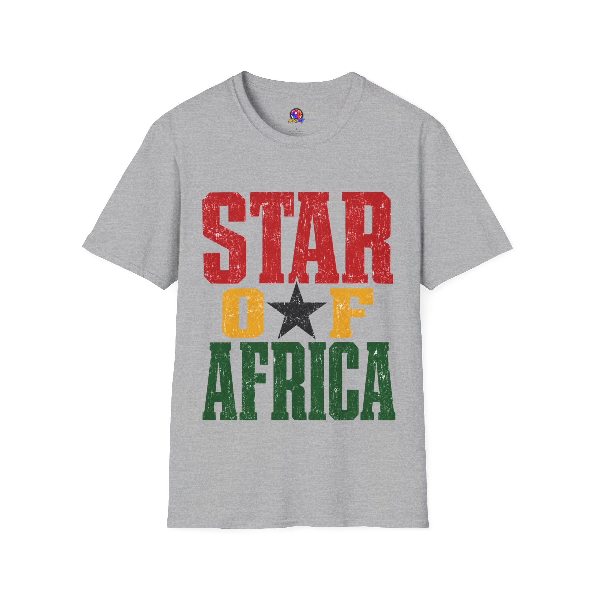 Ghana Star of Africa T-Shirt — Retro Pan-African Graphic Tee