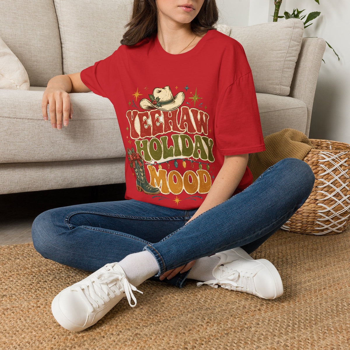 Yeehaw Holiday Mood T-Shirt
