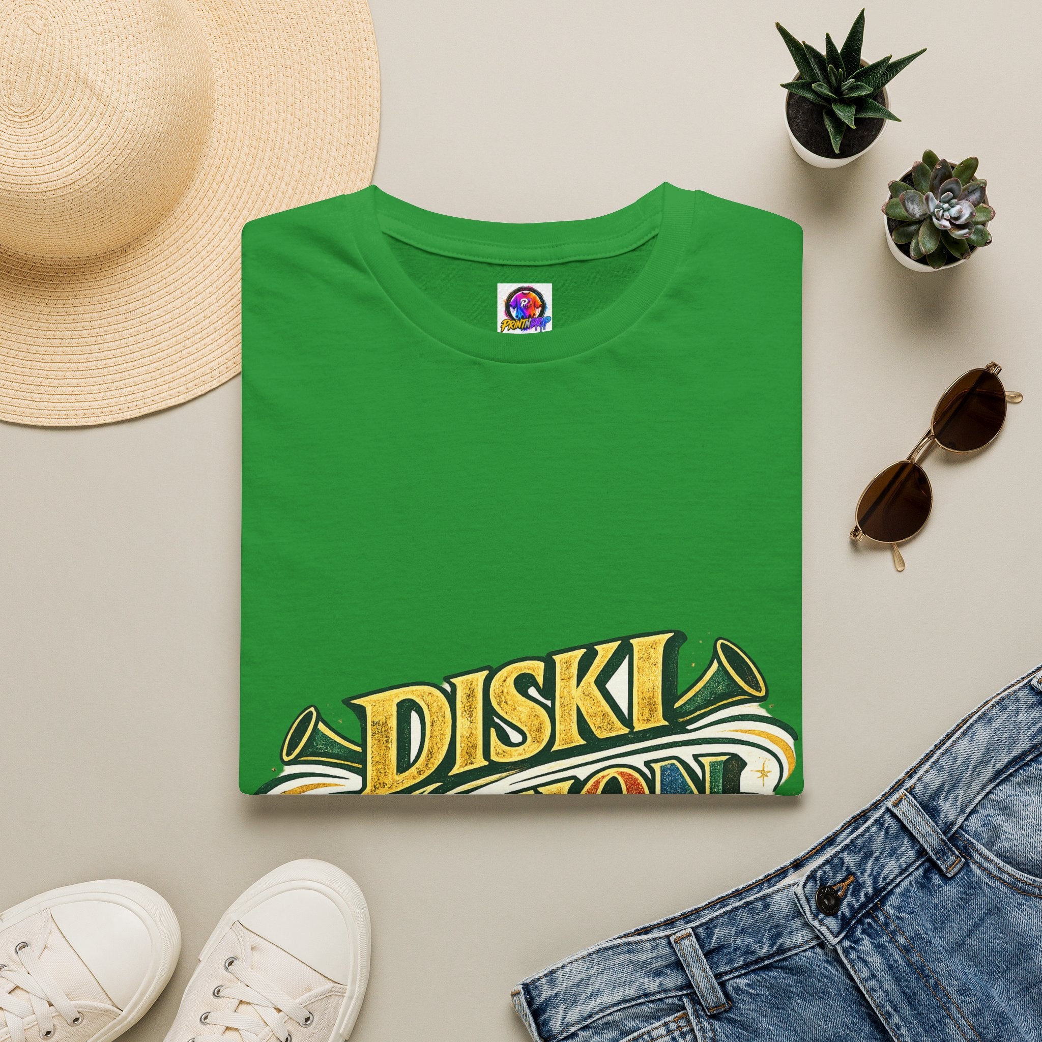 South Africa Diski Nation T-Shirt — Retro Reggae Graphic Tee