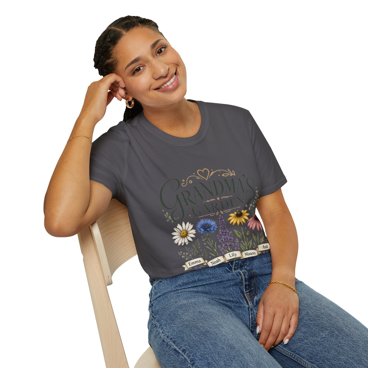Grandma's Garden T-Shirt — Floral ‘Grandma’s Garden’ Gift Tee