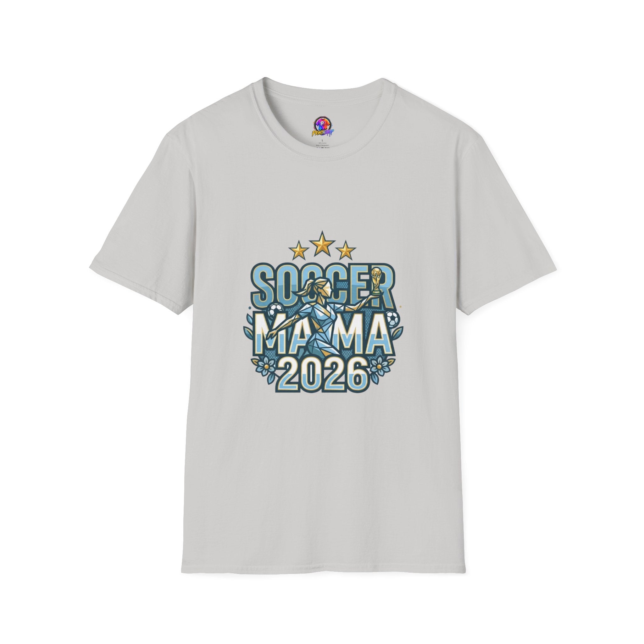 Soccer Mama 2026 T-Shirt — Women's Supporter Mom Tee